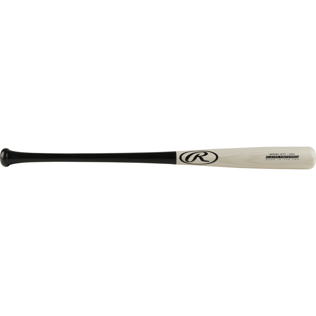 Bate Béisbol Madera Rawlings 271_Blanco_32"_Sports Zona