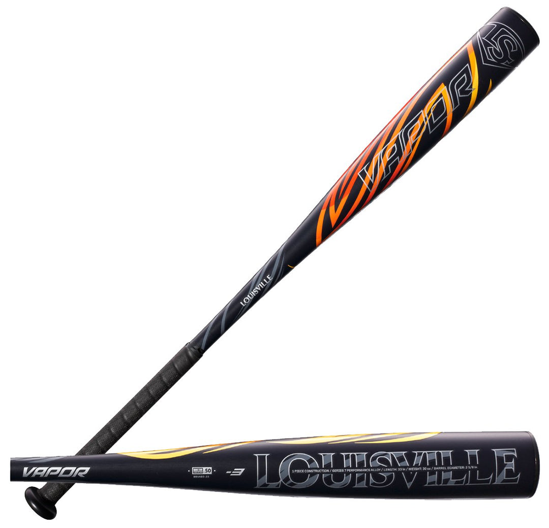 Bate Béisbol Metal Louisville Vapor BBCOR -3_Negro_34"_Sports Zona