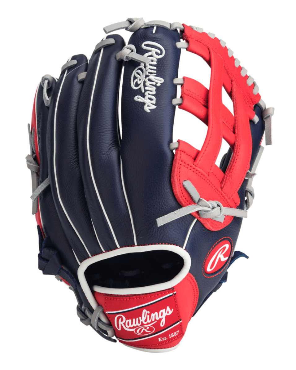 Guante Juvenil Béisbol Rawlings Select 12.25_Rojo_Mano Izquierda_Sports Zona
