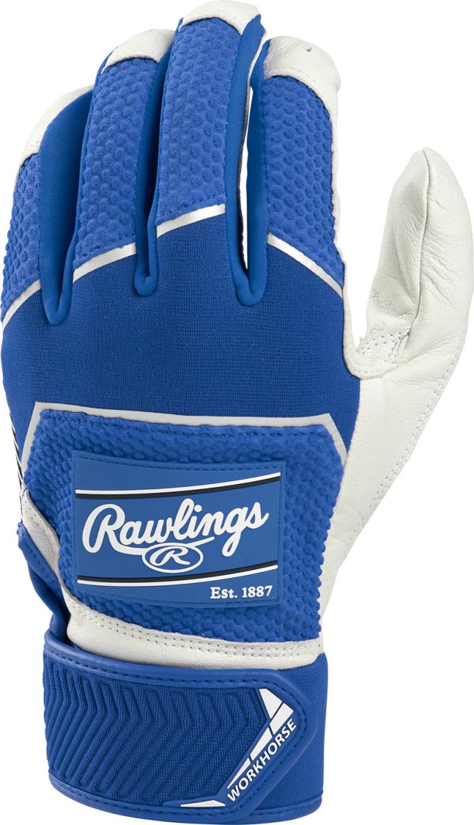 Guantes Bateo Béisbol Rawlings Workhorse Fit_Azul_S_Sports Zona