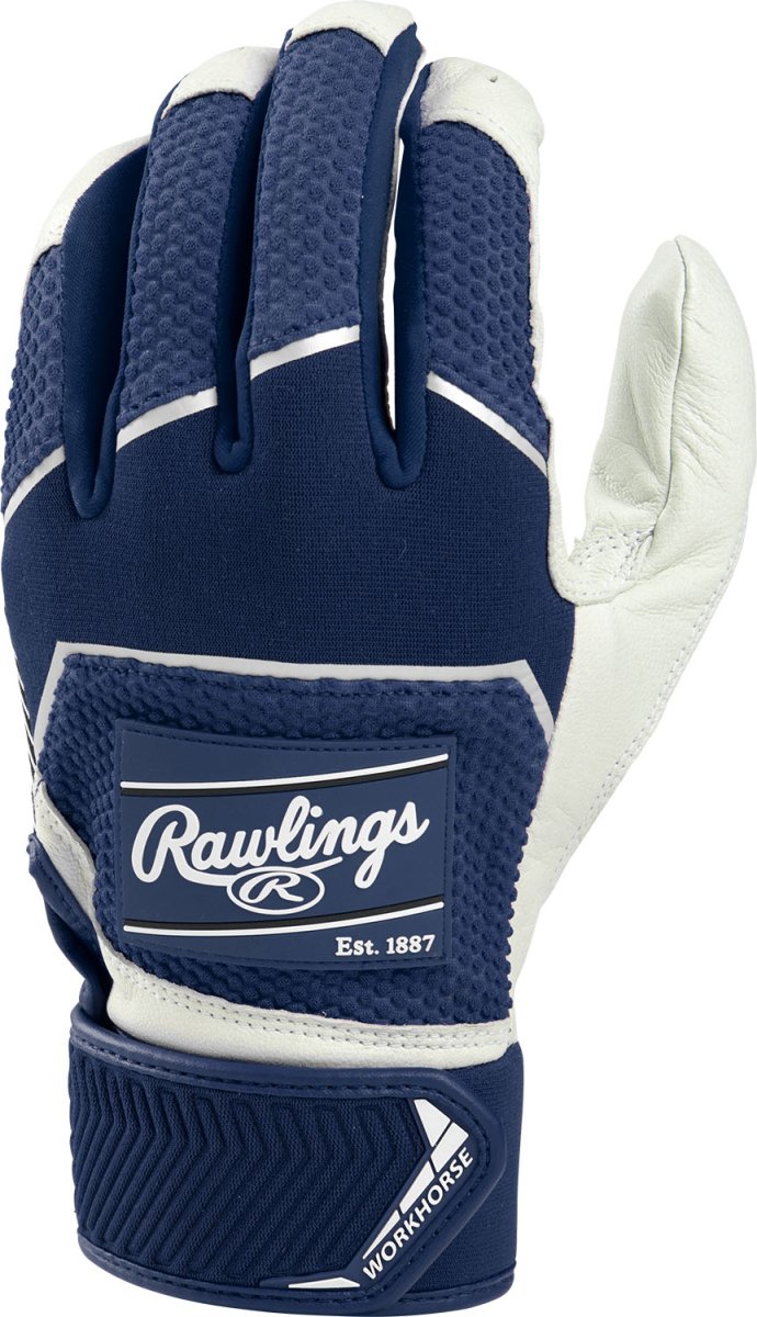 Guantes Bateo Béisbol Rawlings Workhorse Fit_Navy_S_Sports Zona