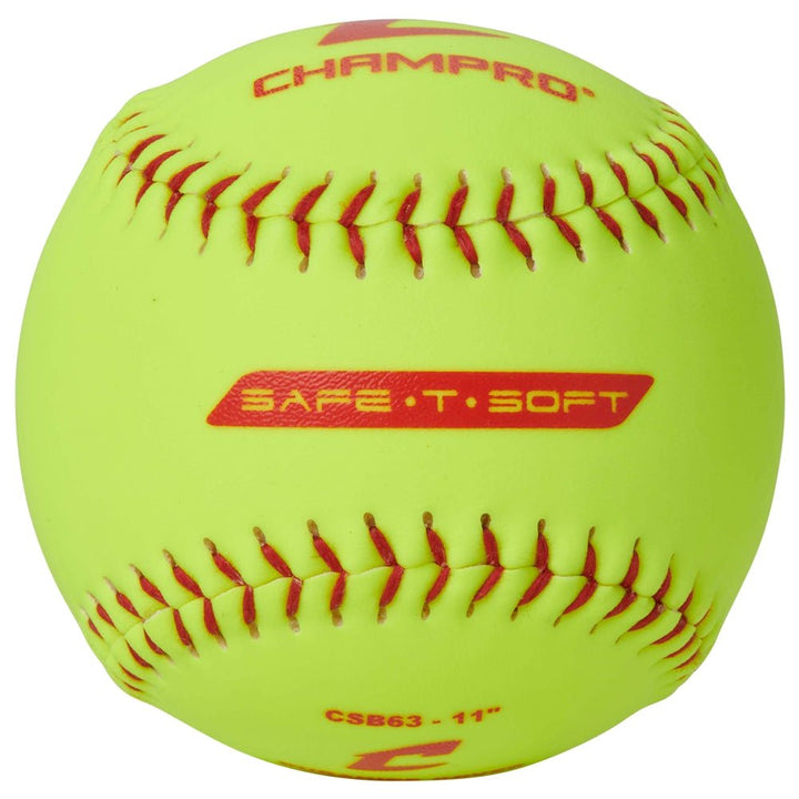 Pelota Softbol Champro Soft 11"_Amarillo__Sports Zona