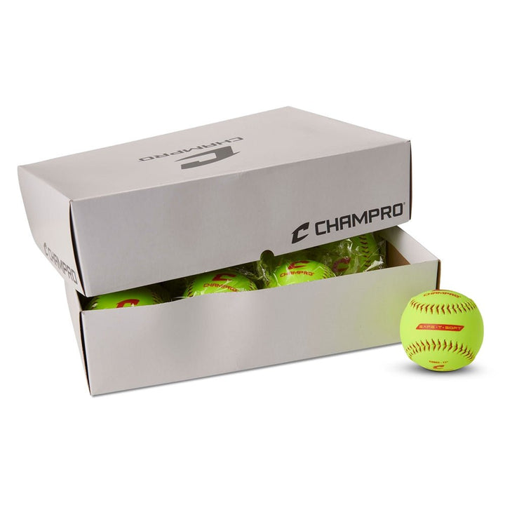 Pelota Softbol Champro Soft 11"_Amarillo__Sports Zona