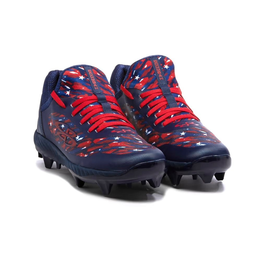 Zapatillas Béisbol Moldeado Boombah AWR_Navy_US 4.5_Sports Zona
