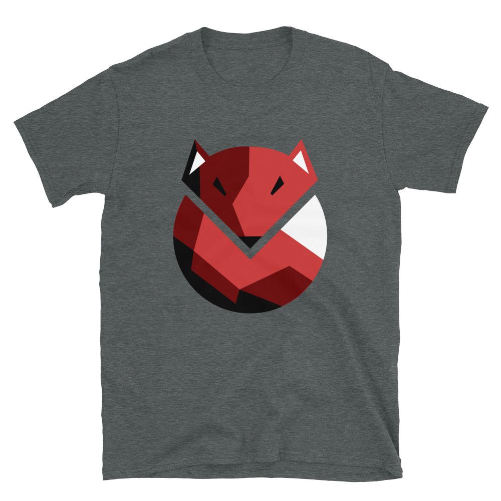 Camiseta de manga corta unisexOscuro jaspeadoSSports Zona