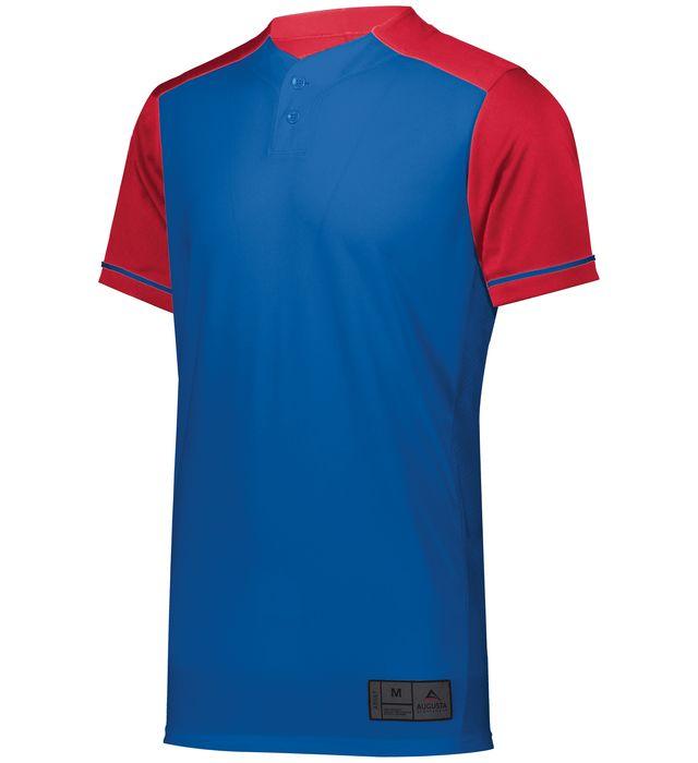 Augusta Jersey De Béisbol Cerrado_Azul / Rojo_S_Sports Zona