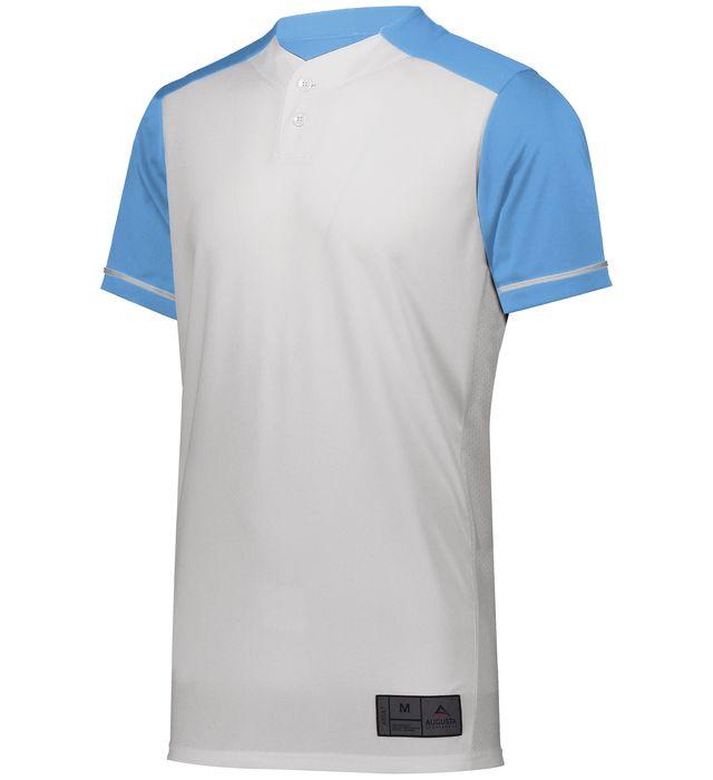 Augusta Jersey De Béisbol Cerrado_Blanco / Celeste_S_Sports Zona