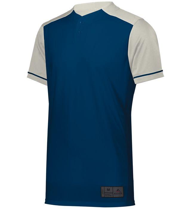 Augusta Jersey De Béisbol Cerrado_Navy / Plata_S_Sports Zona