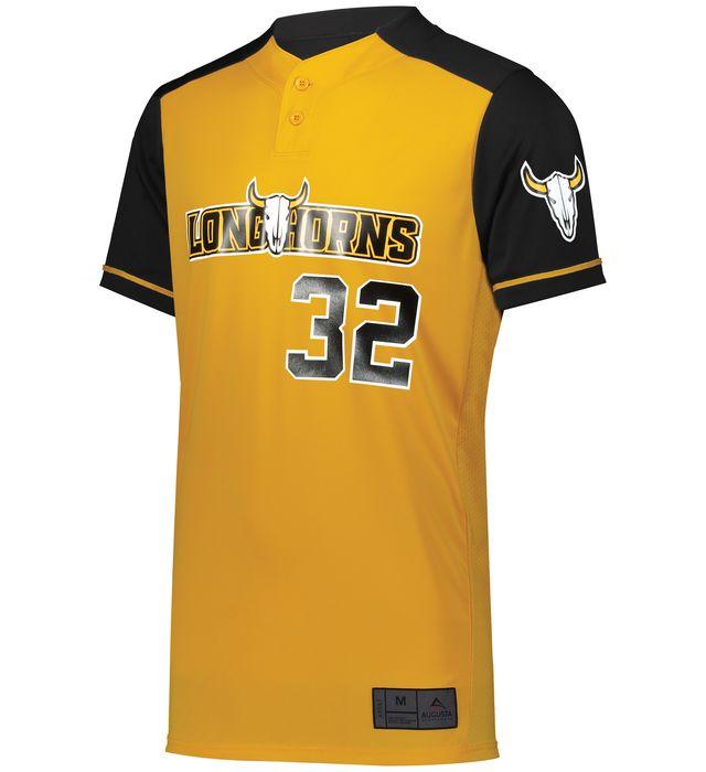 Augusta Jersey De Béisbol Cerrado_Oro / Negro_S_Sports Zona
