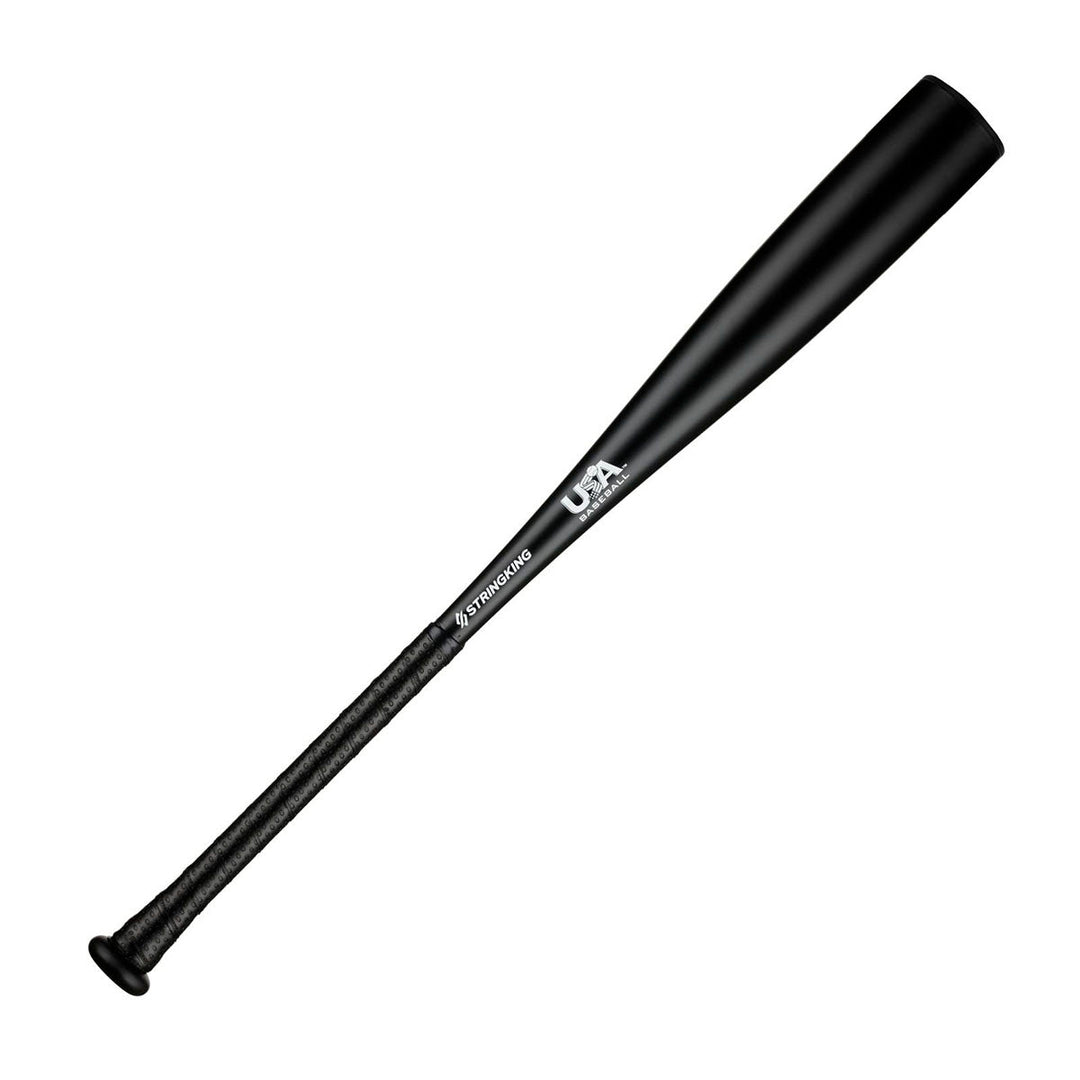 Bate Béisbol Juvenil StringKing Metal USABat -10_Negro_27" | -10 oz_Sports Zona
