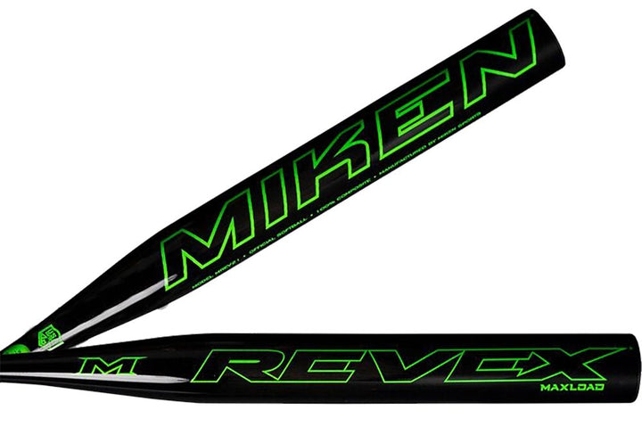 Bate Softbol Slowpitch Miken REVEX_Negro_34" | 30 oz_Sports Zona