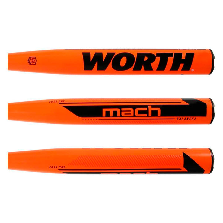 Bate Softbol Slowpitch Worth Match 1_34 Pulgadas | 26 oz__sports zona
