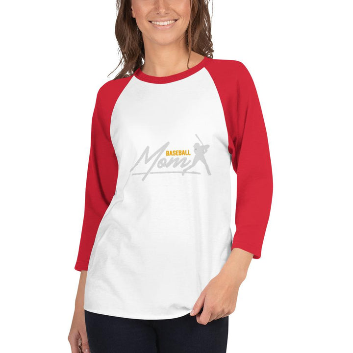 Camiseta Béisbol Conmemorativa Mamá_Blanco/Rojo_XS_sports zona