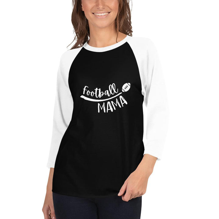 Camiseta Football Conmemorativa Mamá_Negro/Blanco_XS_sports zona