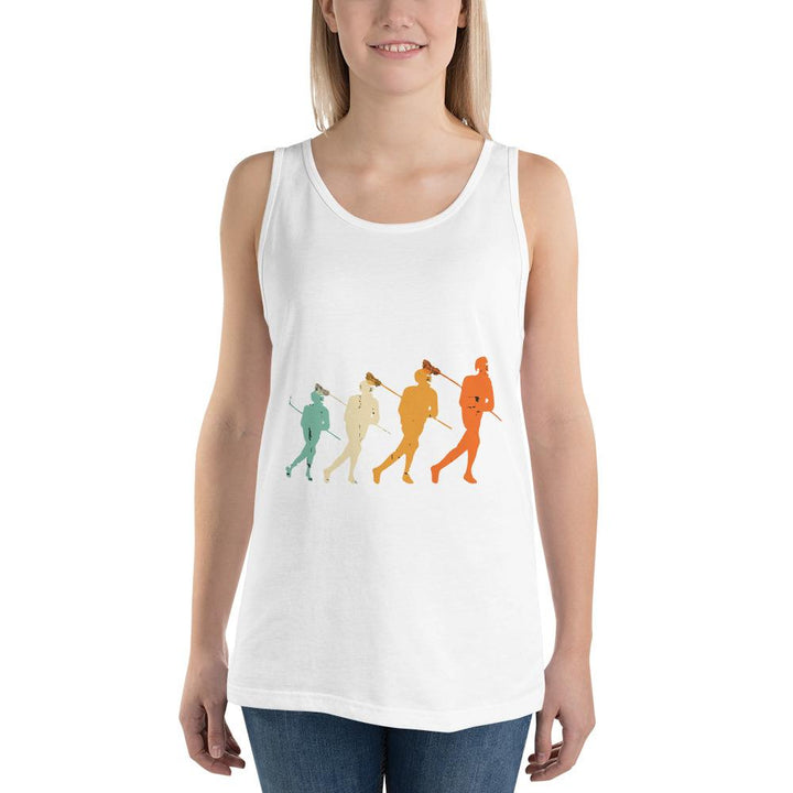 Camiseta Lacrosse de tirantesBlancoXSSports Zona