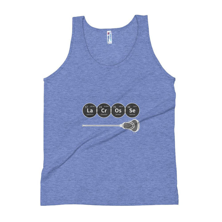 Camiseta Lacrosse Tirantes Tabla PeriódicaAzul atléticoXSSports Zona