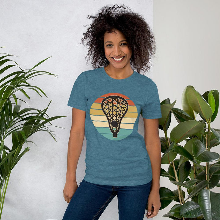 Camiseta stick LacrosseVerde azulado jaspeadoSSports Zona