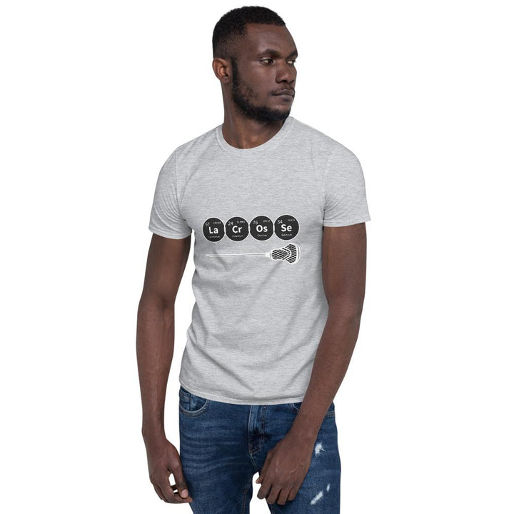 Camiseta Unisex Lacrosse Tabla PeriódicaGris deportivoSSports Zona