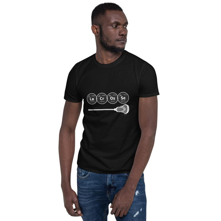 Camiseta Unisex Lacrosse Tabla PeriódicaNegroSSports Zona