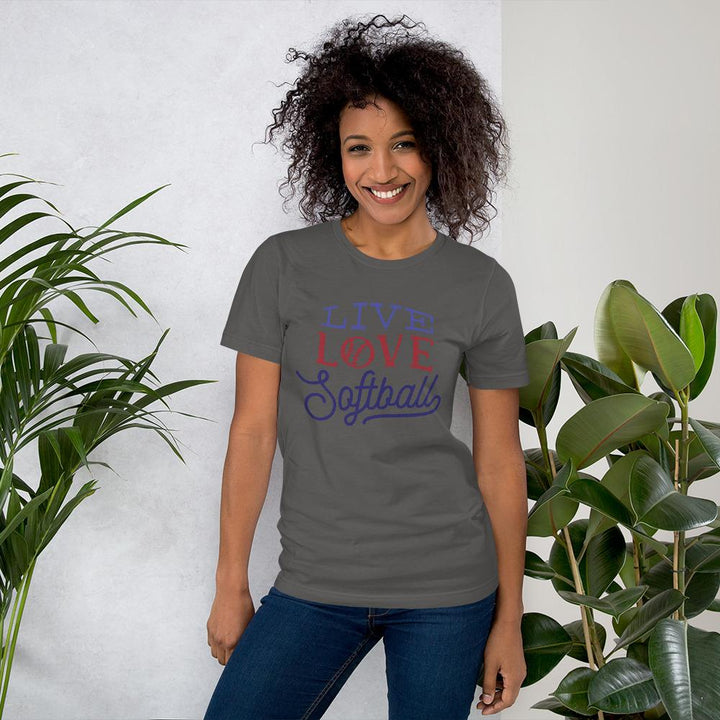 Camiseta Love SoftballAsfaltoSSports Zona