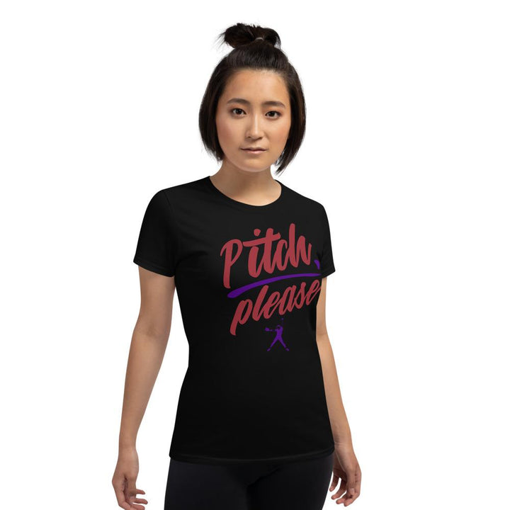 Camiseta Softball lanzadorNegroSSports Zona