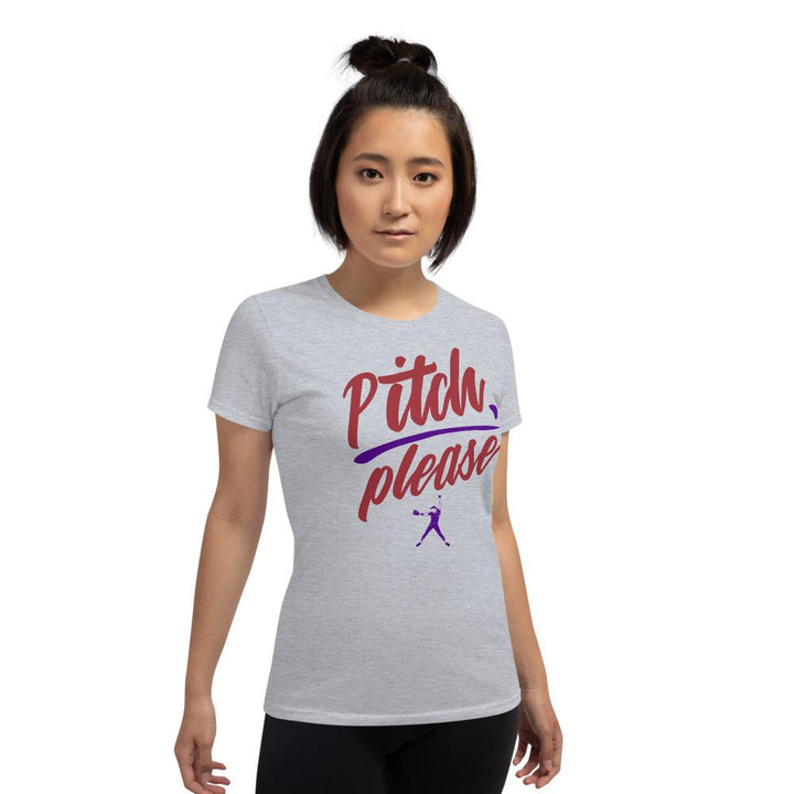 Camiseta Softball lanzadorGris deportivoSSports Zona