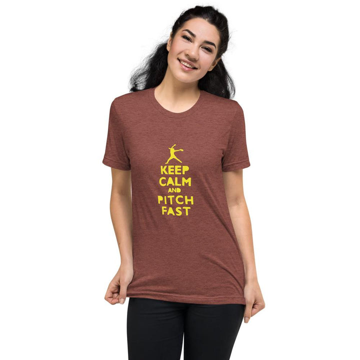 Camiseta Softball Keep CalmMalva TrimezclaSSports Zona