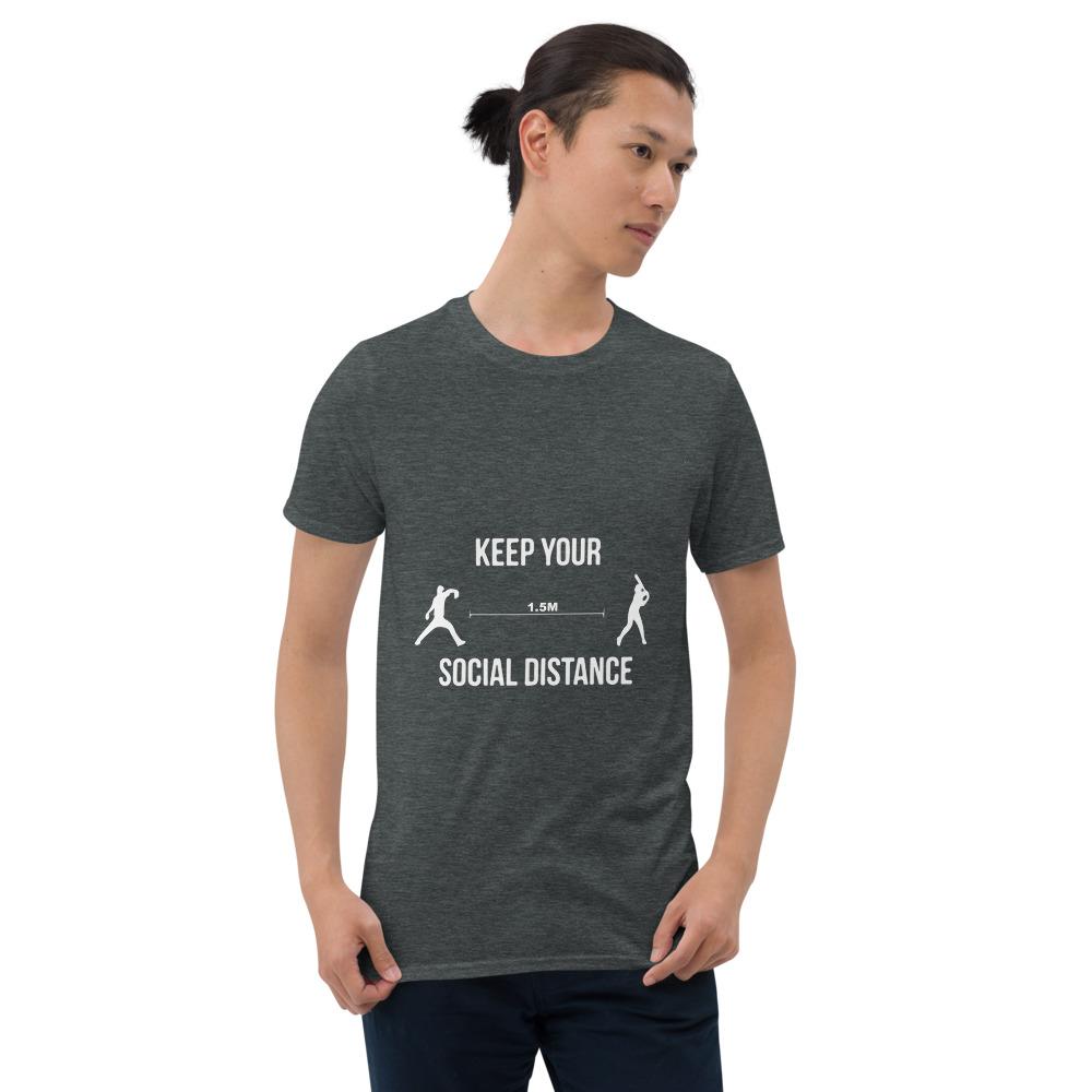 Camiseta béisbol covidOscuro jaspeadoSSports Zona