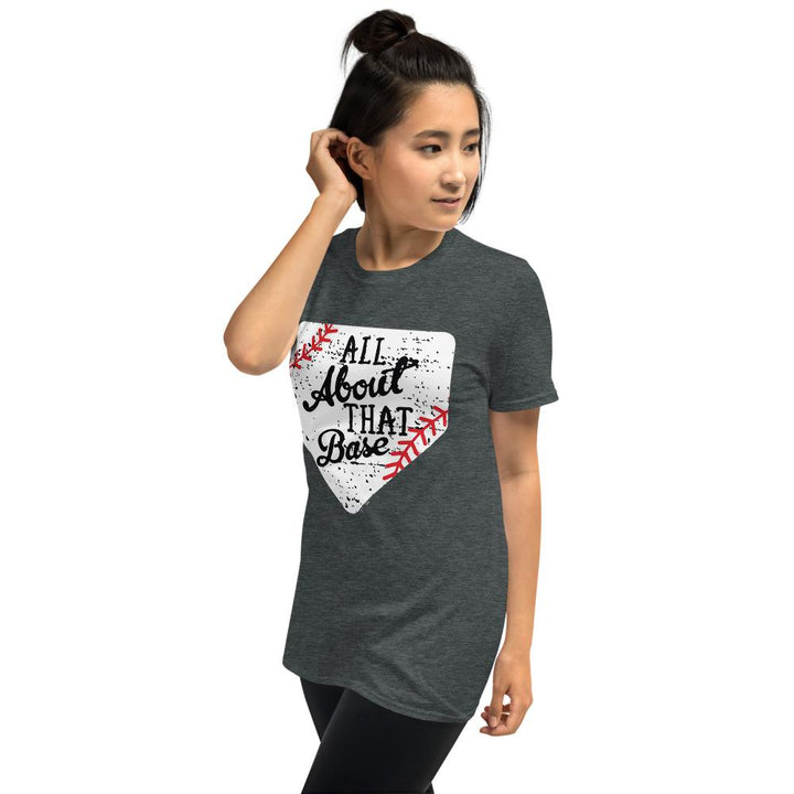 Camiseta Béisbol Love HomeOscuro jaspeadoSSports Zona