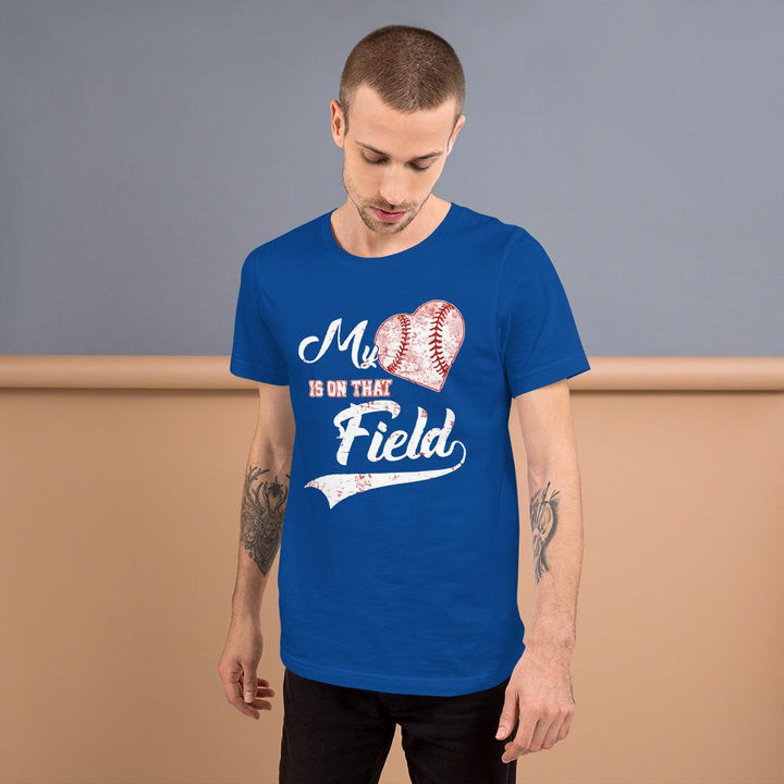 Camiseta Love béisbolAzul real claroSSports Zona