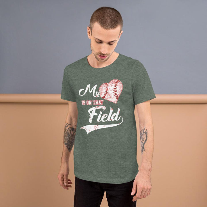 Camiseta Love béisbolBosque jaspeadoSSports Zona