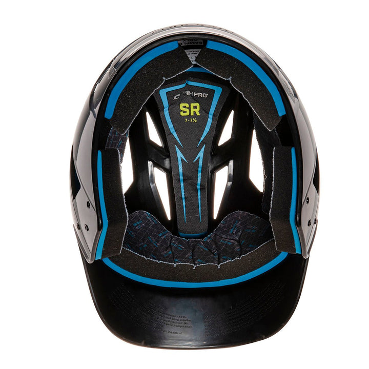 Casco Béisbol Champro Rookie_Negro_Adulto 7 - 7 1/2_Sports Zona
