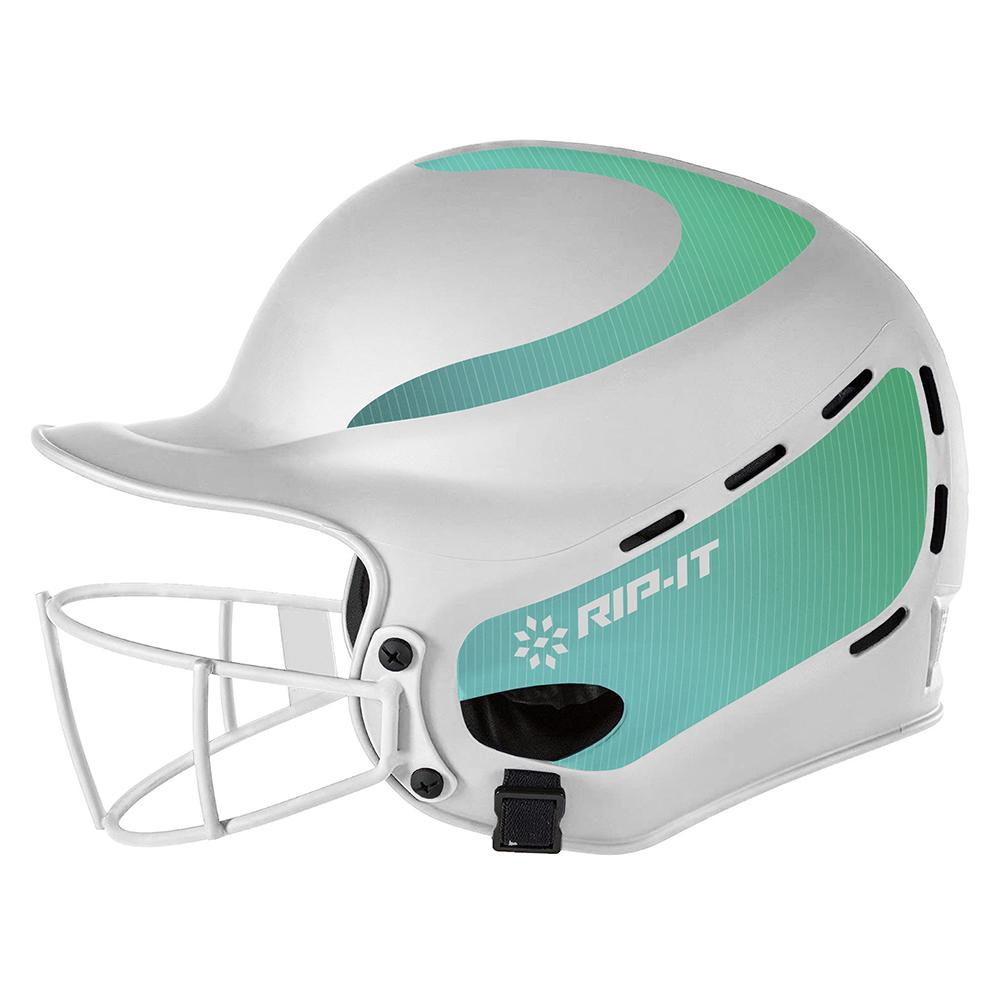 Casco Softbol RIP-IT Vision_Lima Aqua_S/M_sports zona
