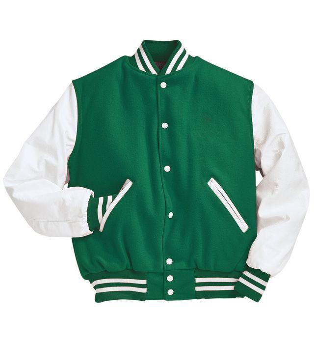 Chaqueta universitaria Varsity_Kelly / Blanco_S_Sports Zona