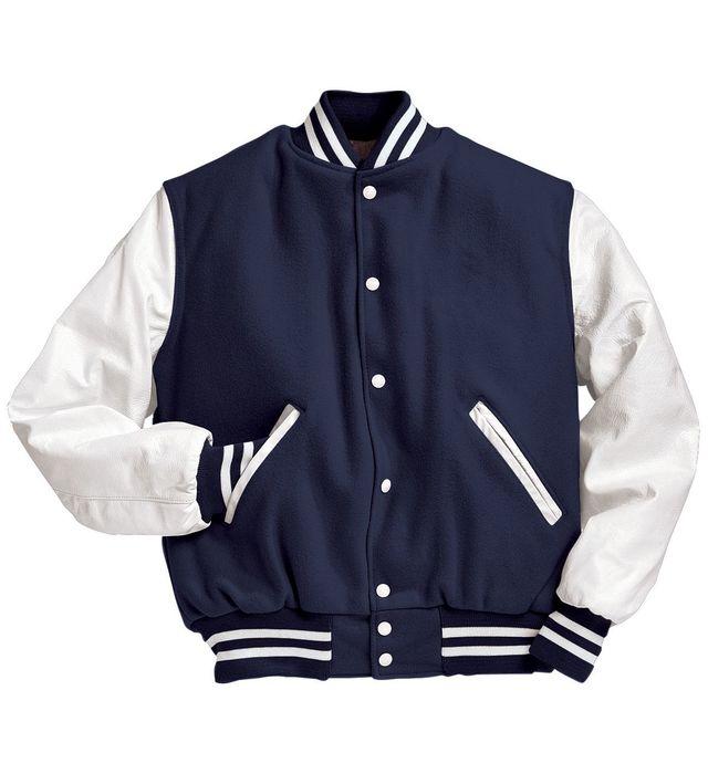 Chaqueta universitaria Varsity_Navy / Blanco_S_Sports Zona