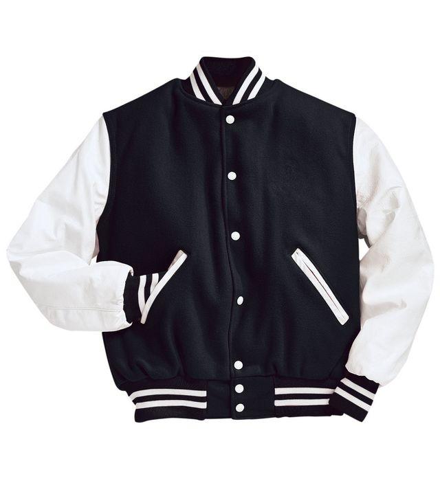 Chaqueta universitaria Varsity_Negro / blanco_S_Sports Zona