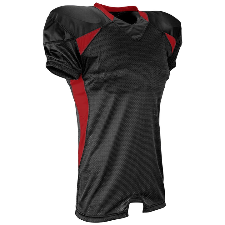 Football Jersey Champro Huddle_Negro/Scarlet__Sports Zona