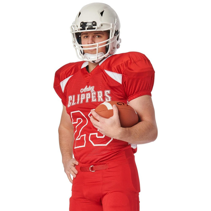 Football Jersey Champro Huddle_Scarlet/Blanco__Sports Zona