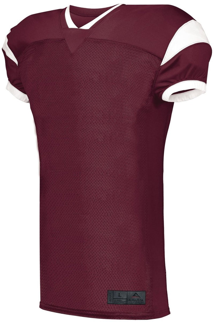 FOOTBALL JERSEY SLANT_Marrón / Blanco_S_Sports Zona