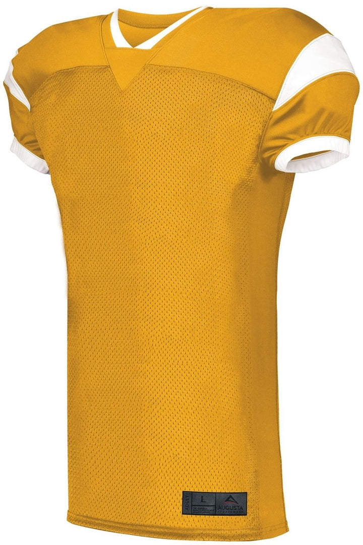 FOOTBALL JERSEY SLANT_Oro / Blanco_S_Sports Zona