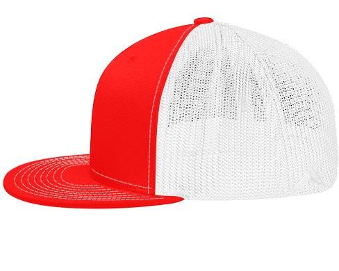 Gorra Béisbol Snapback Trucker Serie D_Rojo / Blanco__sports zona