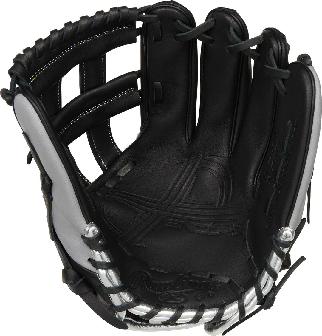 Guante Béisbol Rawlings Encore 12.25_Negro_Mano Derecha_Sports Zona