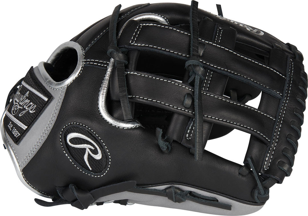 Guante Béisbol Rawlings Encore 12.25_Negro_Mano Derecha_Sports Zona