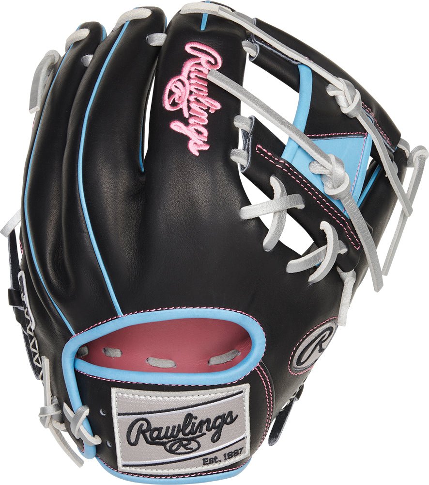 Guante Béisbol Rawlings PRO 2B 11.5_Negro_Mano Izquierda_Sports Zona