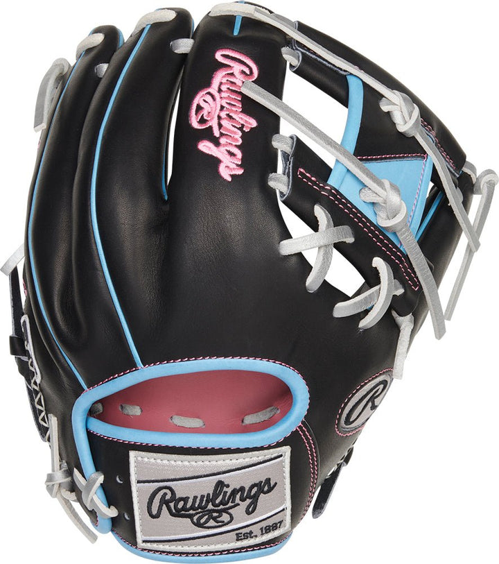 Guante Béisbol Rawlings PRO 2B 11.5_Negro_Mano Izquierda_Sports Zona