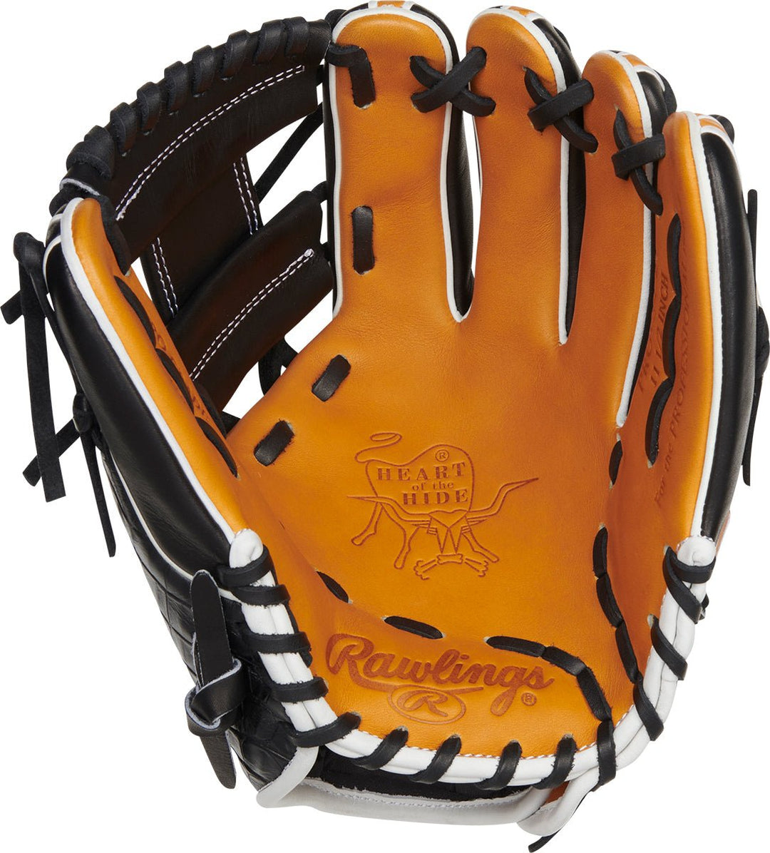 Guante Béisbol Rawlings PRO 2T 11.5_Negro_Mano Izquierda_Sports Zona