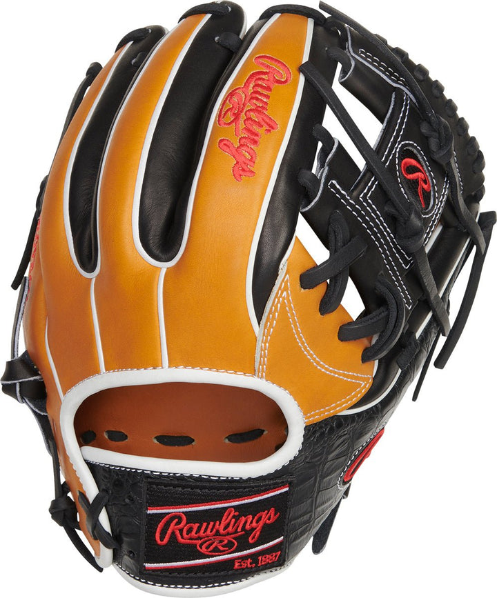 Guante Béisbol Rawlings PRO 2T 11.5_Negro_Mano Izquierda_Sports Zona