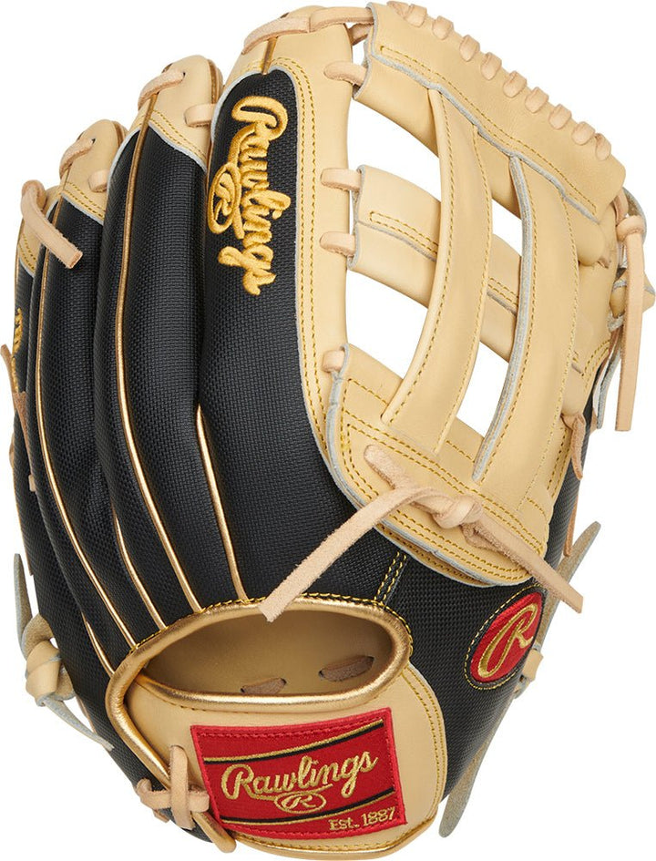 Guante Béisbol Rawlings PRO 6C 12.5_Negro_Mano Izquierda_Sports Zona