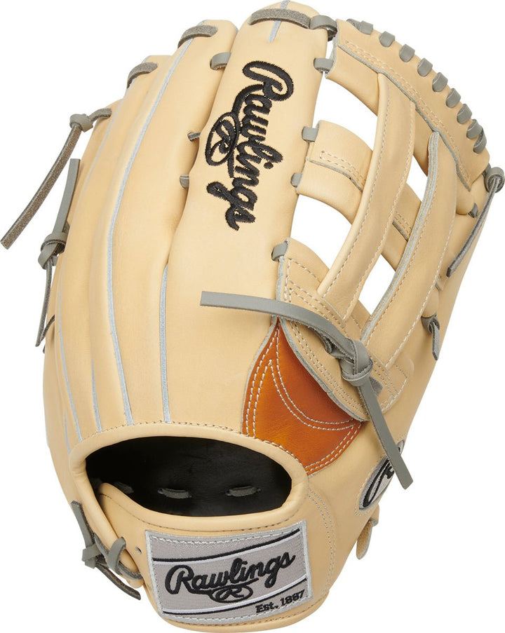 Guante Béisbol Rawlings PRO 6TC 12.75_Beige_Mano Izquierda_Sports Zona