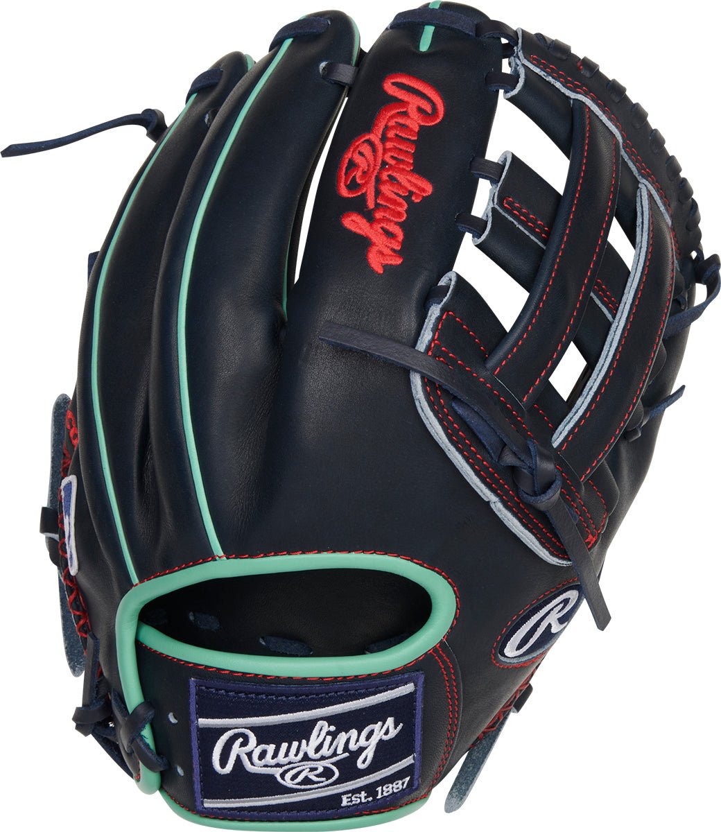 Guante Béisbol Rawlings PRO A28 12_Negro_Mano Izquierda_Sports Zona